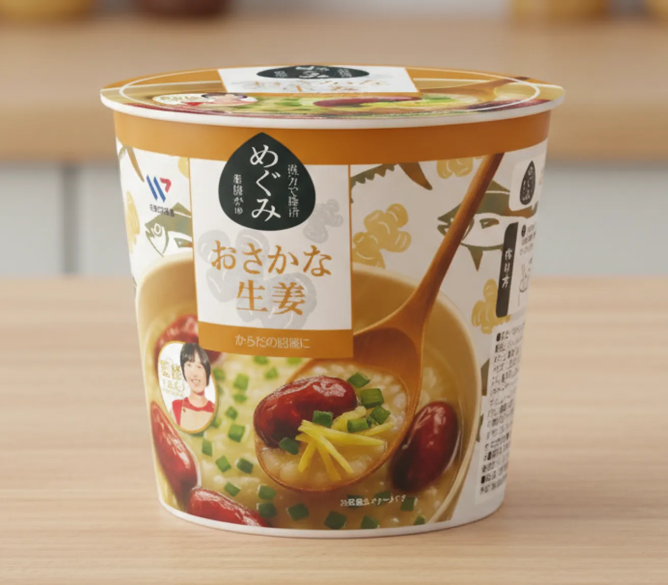 腸活薬膳がゆ めぐみ おさかな生姜のパッケージ